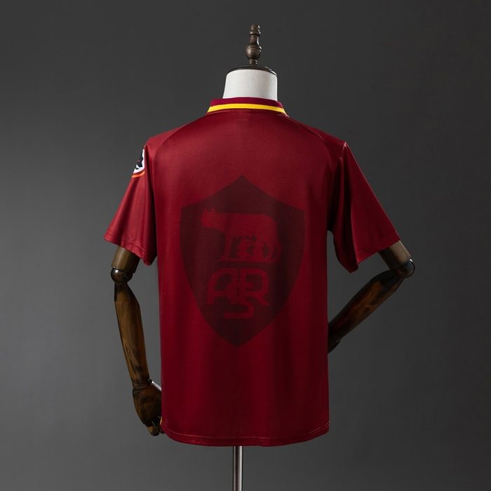 Roma 1997-1998 Home Retro Shirt - 图片 6