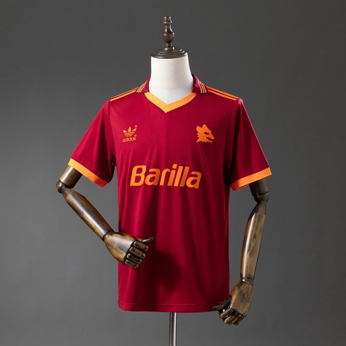 Roma 1992-1994 Home Retro Jersey - 图片 8