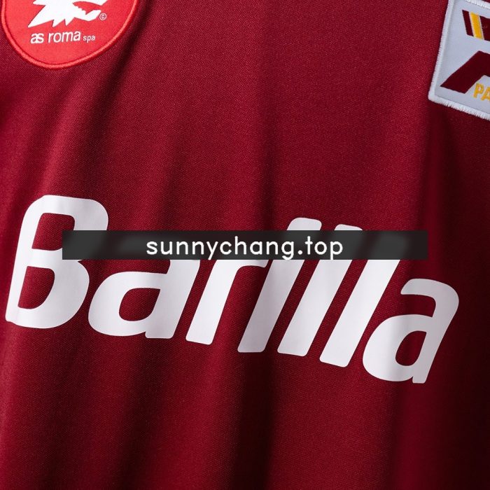 Roma 1982/83 Home Retro Jersey - 图片 5