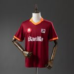 Roma 1982/83 Home Retro Jersey - 图片 8