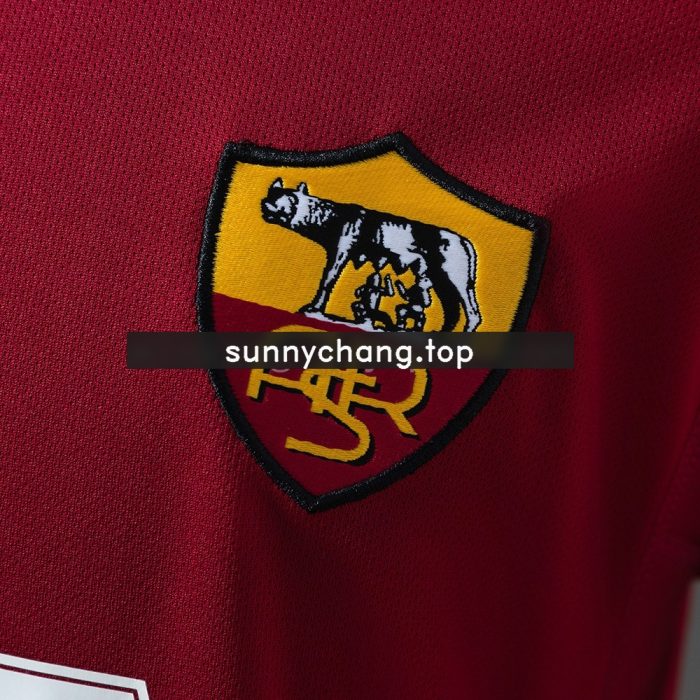 Roma 2000/2001 Home Retro Shirt - 图片 4