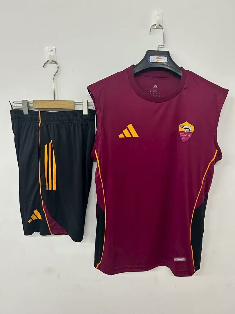 Roma 25/26 Training Suit Red