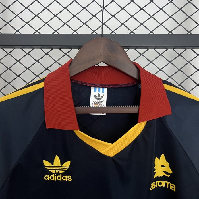 Roma 1991-1992 Third Away Retro Shirt - 图片 2