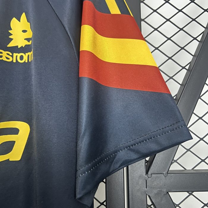 Roma 1991-1992 Third Away Retro Shirt - 图片 7