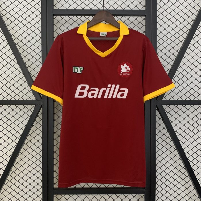 Roma 1989/1990 Home Retro Shirt S-XXL - 图片 8