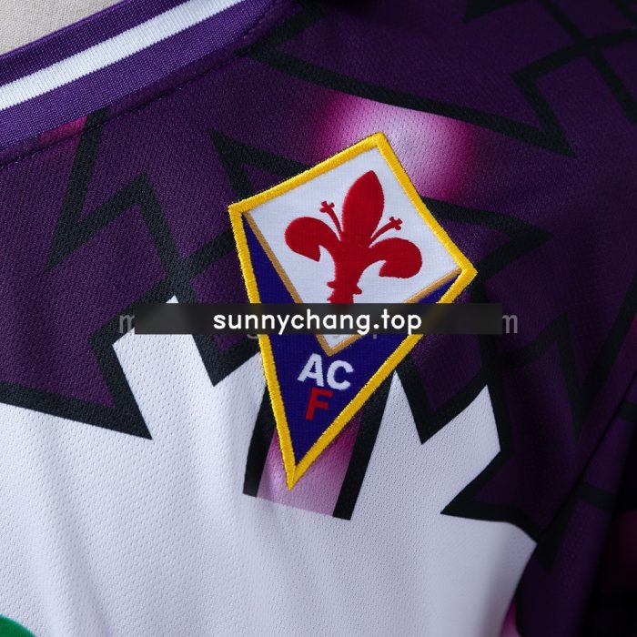 Fiorentina 1992/93 Away Retro Jersey - 图片 4