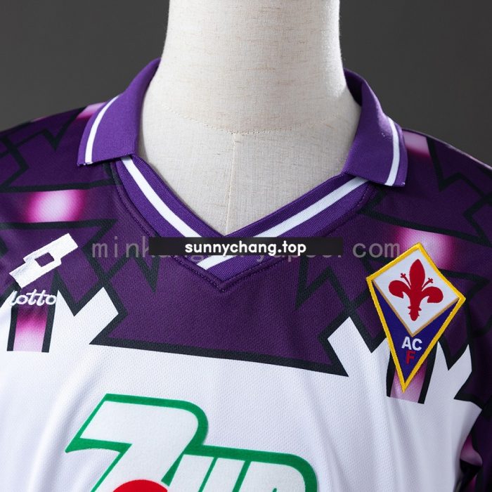 Fiorentina 1992/93 Away Retro Jersey - 图片 6