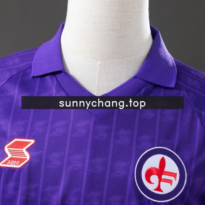 Fiorentina 1989/1990 Home Retro Shirt - 图片 6
