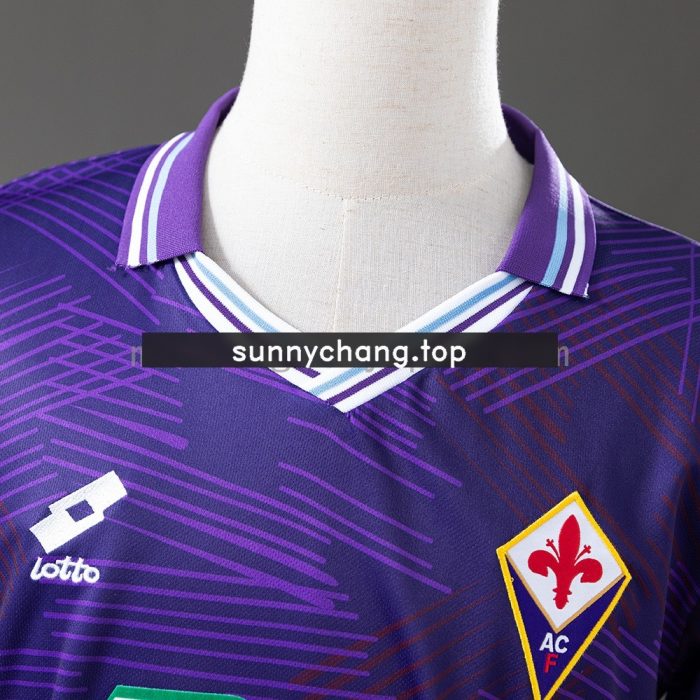 Fiorentina 1992/93 Home Retro Shirt - 图片 6