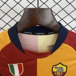 Roma 2001/2002 Home Kids Jersey - 图片 8