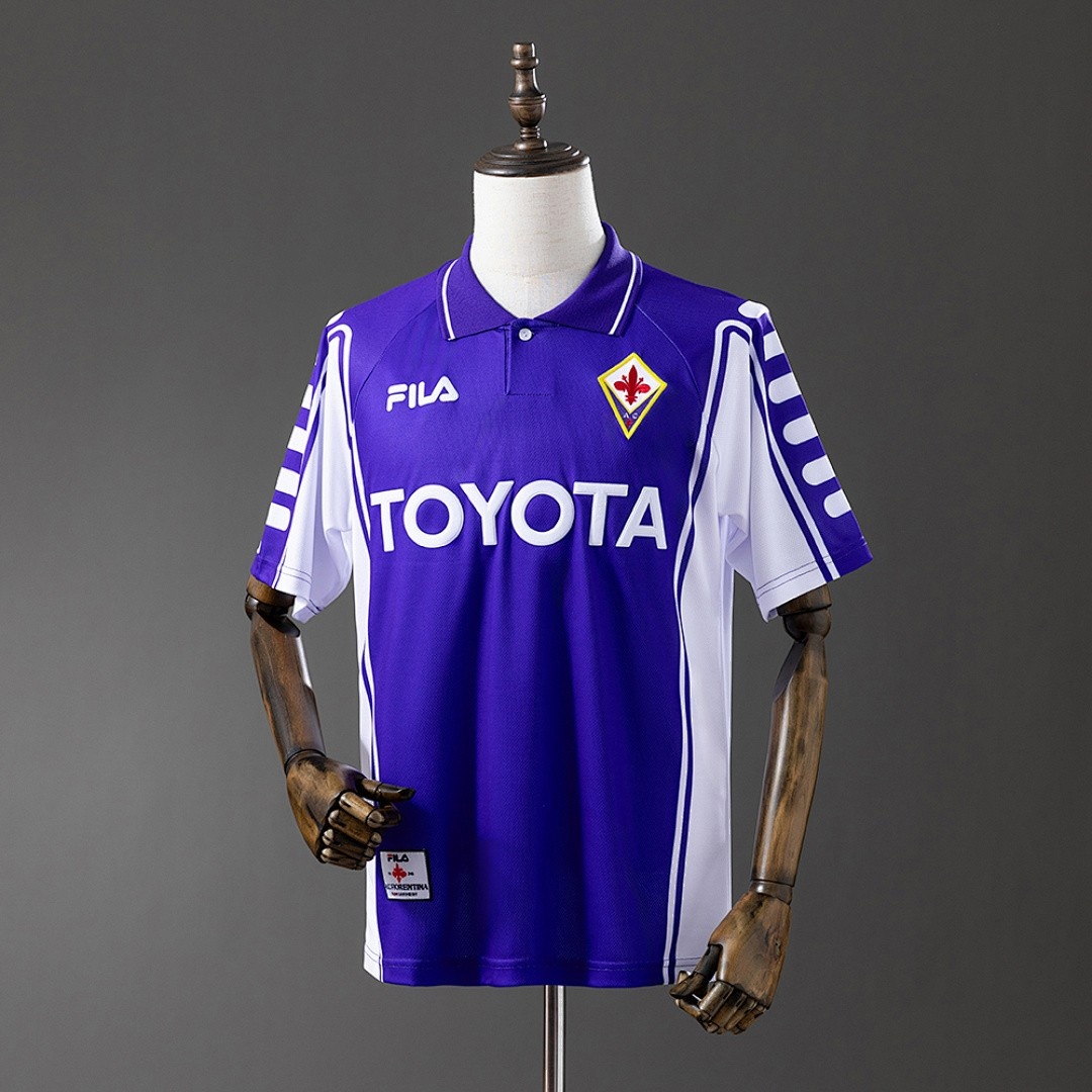 Fiorentina 1999/2000 Home Retro Jersey S-XXL