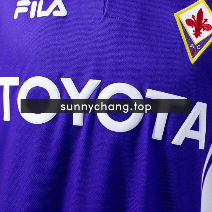 Fiorentina 1999/2000 Home Retro Jersey S-XXL - 图片 5