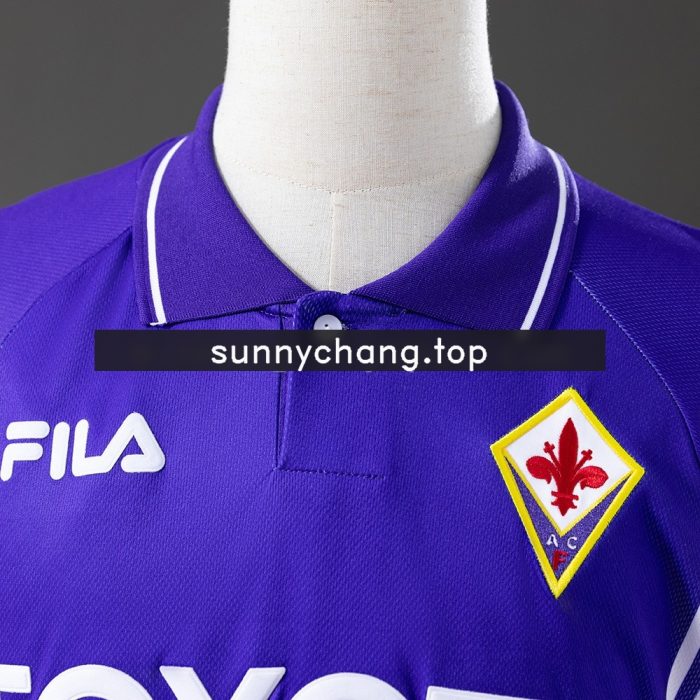 Fiorentina 1999/2000 Home Retro Jersey S-XXL - 图片 6