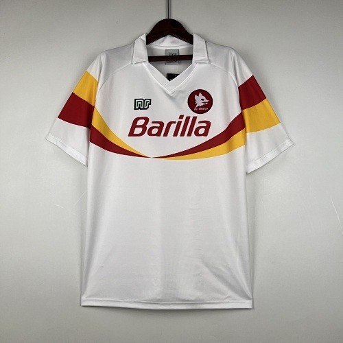 JER-6138_1 Roma 1990-1991 Away Retro Shirt - 图片 1