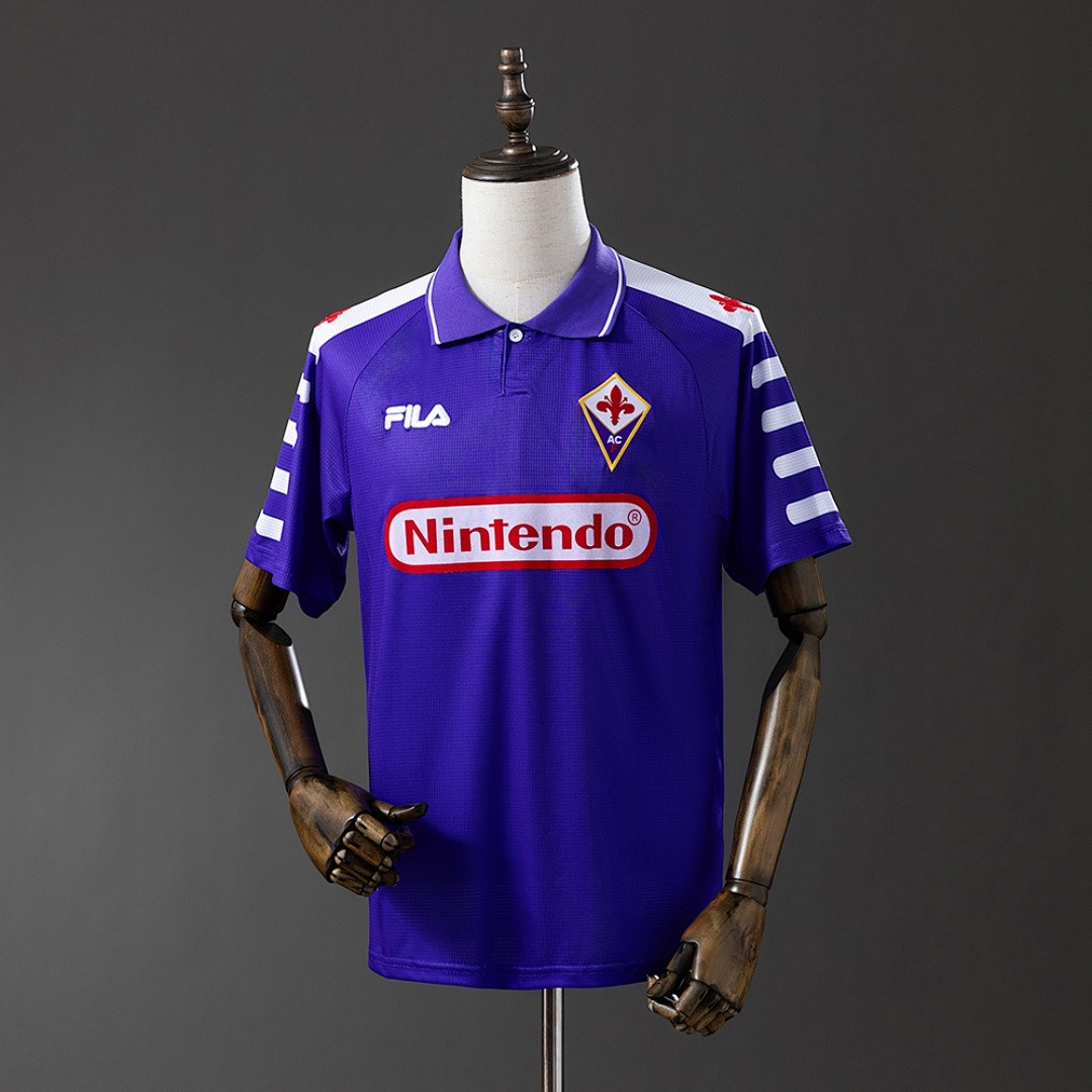 Fiorentina 1998/99 Home Retro Shirt