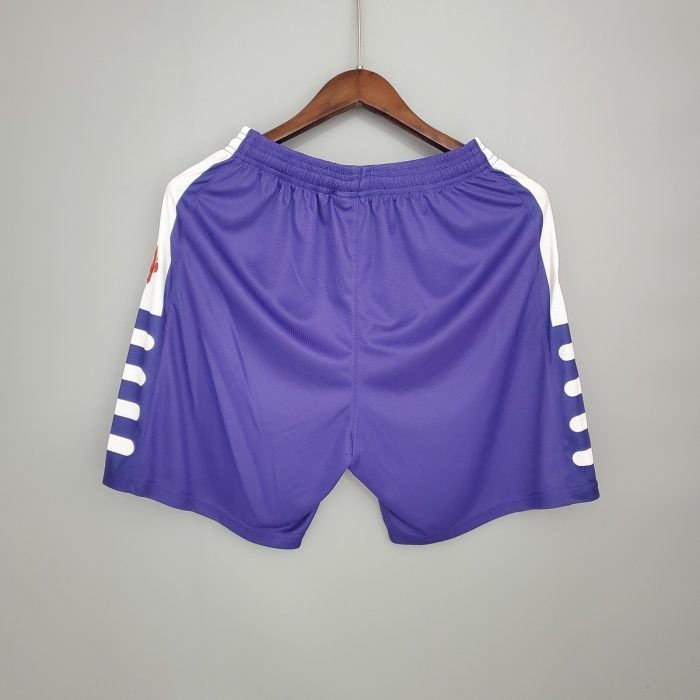 Fiorentina 98/99 Home Blue Retro Shorts - 图片 2