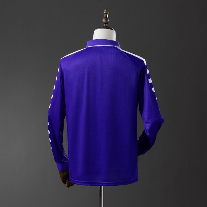 Fiorentina 1998 Home Retro Long Sleeve Jersey - 图片 7