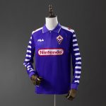 Fiorentina 1998 Home Retro Long Sleeve Jersey - 图片 8