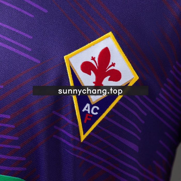 Fiorentina 1992/93 Home Long Sleeve Retro Jersey - 图片 4