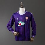 Fiorentina 1992/93 Home Long Sleeve Retro Jersey - 图片 8