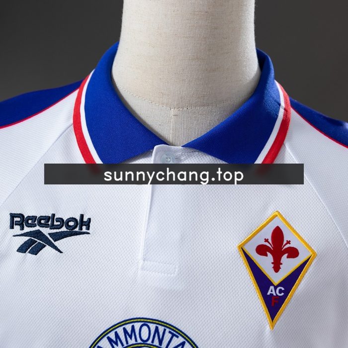 Fiorentina 1995-1996 Away Retro Jersey - 图片 6