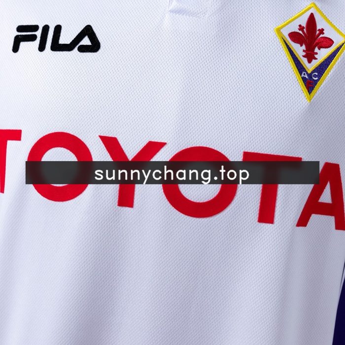 Fiorentina 1999/2000 Away Retro Shirt - 图片 5