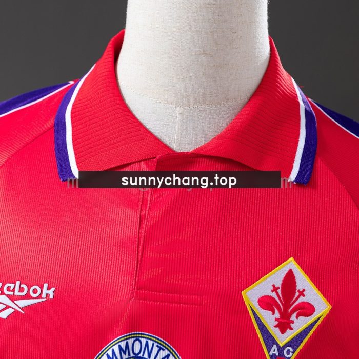 Fiorentina 1995-1996 Third Away Retro Shirt - 图片 7