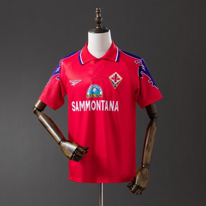 Fiorentina 1995-1996 Third Away Retro Shirt - 图片 9
