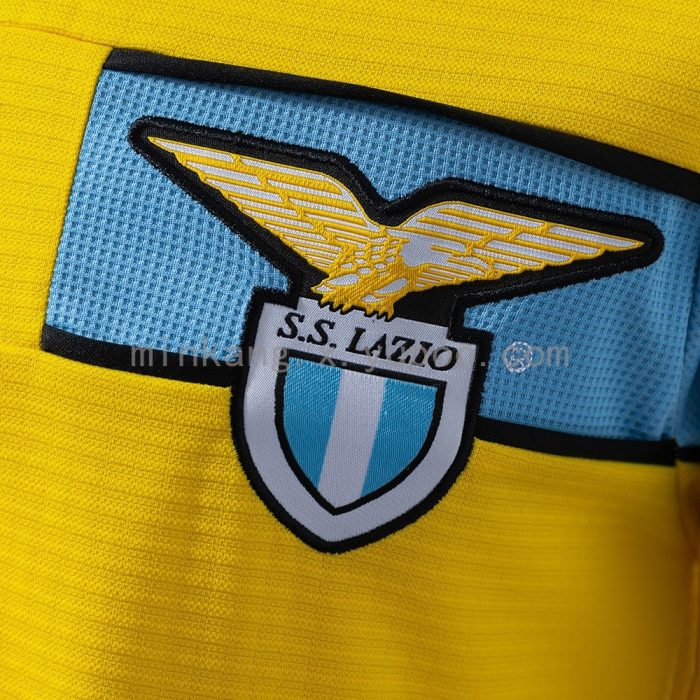 Lazio 1998-1999 Retro Shirt Yellow - 图片 4