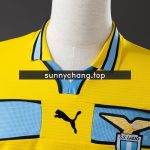 Lazio 1998-1999 Retro Shirt Yellow - 图片 6