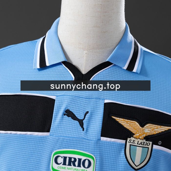 Lazio 98/99 Home Retro Long Sleeve Jersey - 图片 6