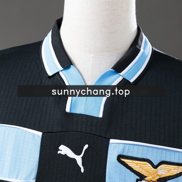 Lazio 1998/1999 Away Long Sleeve Retro Jersey - 图片 6