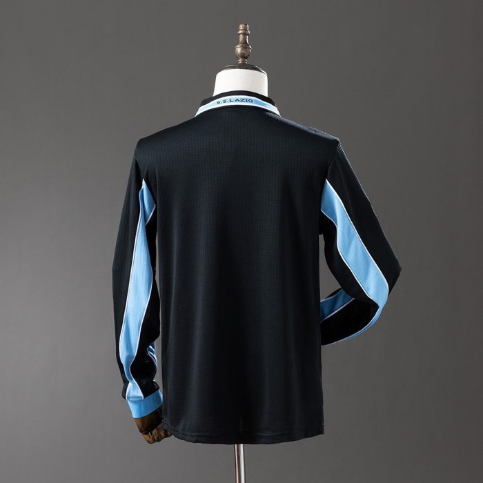 Lazio 1998/1999 Away Long Sleeve Retro Jersey - 图片 7