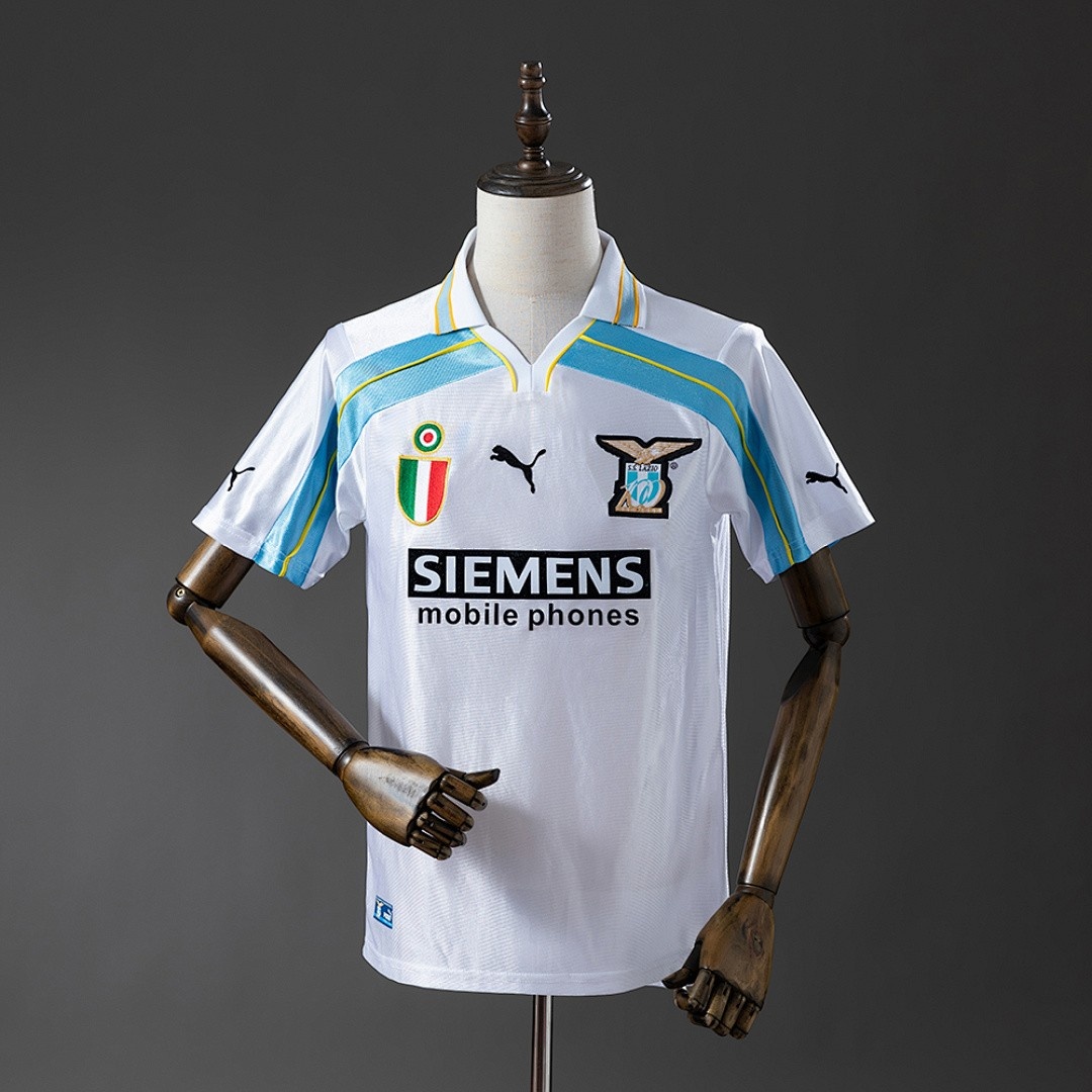 JER-6183_1 Lazio 1999-2000 Centenary Retro Jersey - 图片 1