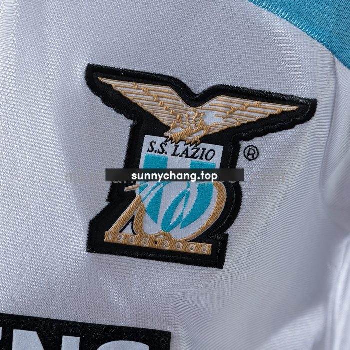 Lazio 1999-2000 Centenary Retro Jersey - 图片 6