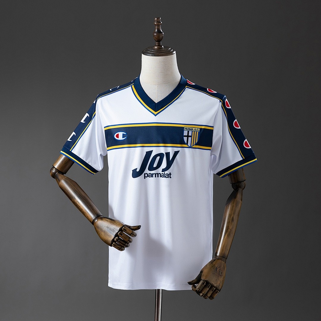 JER-6185_1 Parma 2001/02 Away Retro Shirt - 图片 1