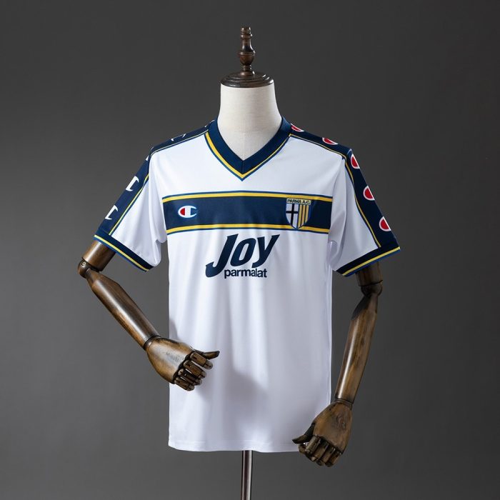 Parma 2001/02 Away Retro Shirt - 图片 8