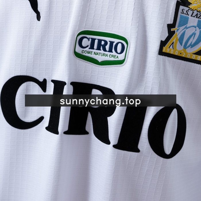 Lazio 00/01 Away Retro Jersey - 图片 5