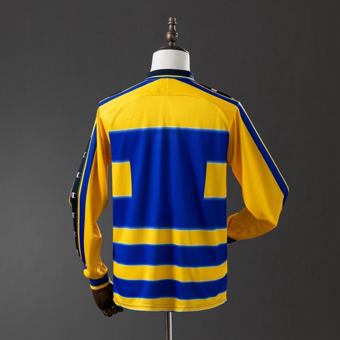 Parma 1999-2000 Home Long Sleeve Retro Jersey - 图片 7