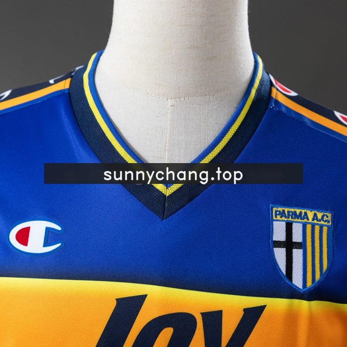 Parma 2001/2002 Home Retro Shirt - 图片 6