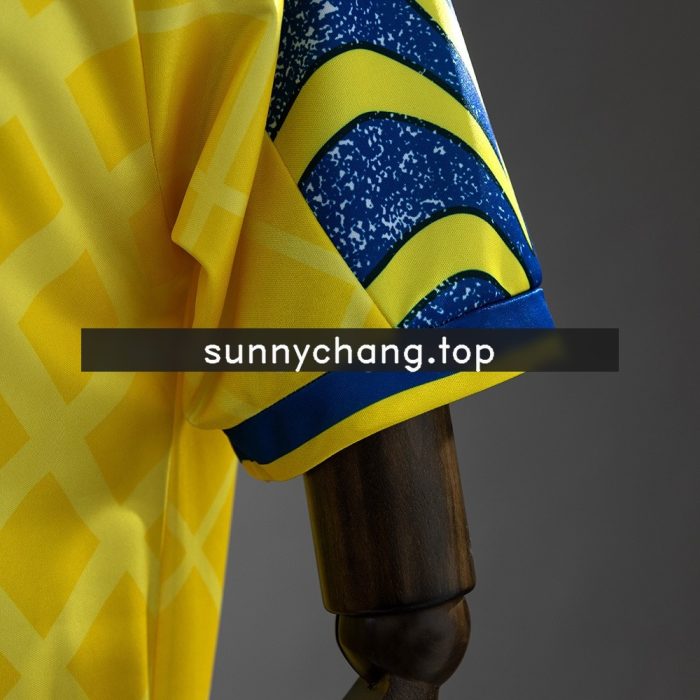 Parma 1995-1997 Retro Yellow Jersey - 图片 2
