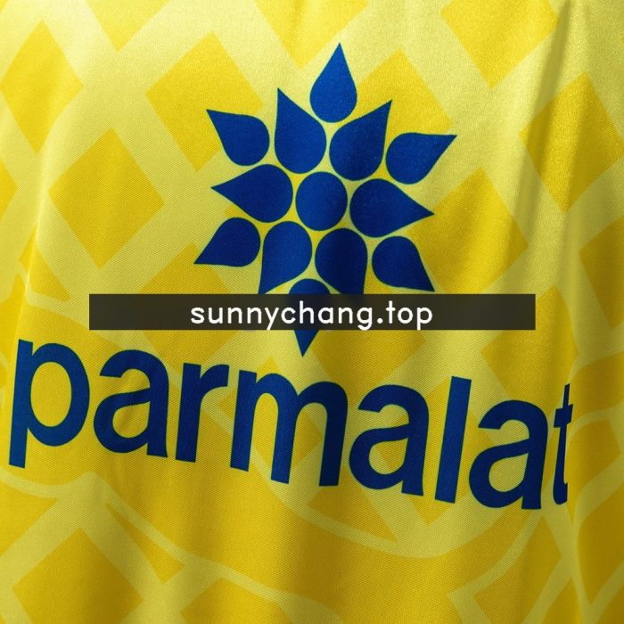 Parma 1995-1997 Retro Yellow Jersey - 图片 5
