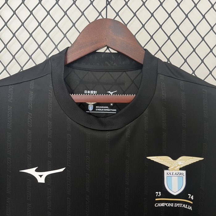 24/25 Lazio 50th Anniversary Black Jersey - 图片 5