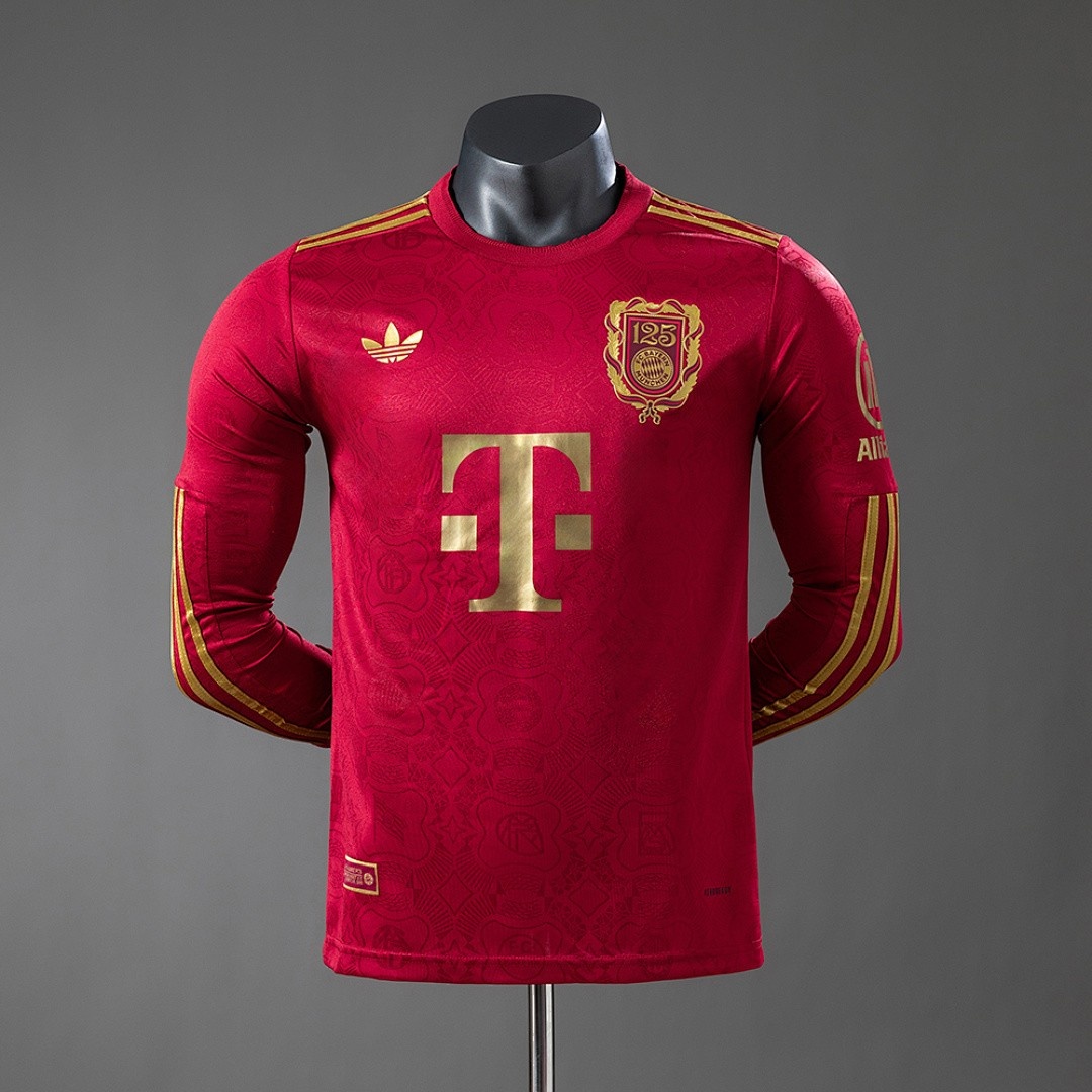 Bayern Munich 25/26 125th Anniversary Long-sleeved Player Version
