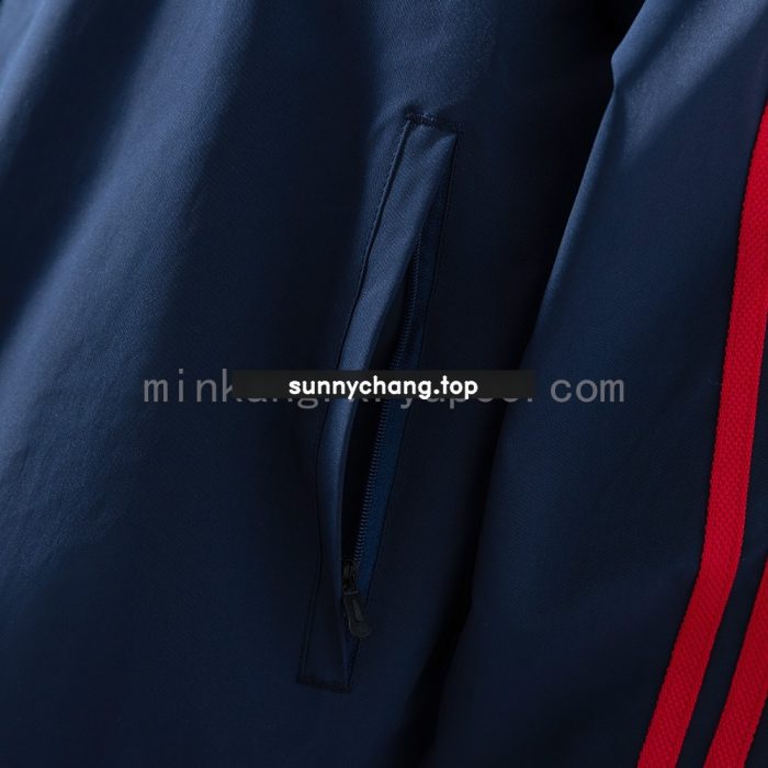 Bayern Munich 25/26 Reversible Jacket Windbreaker - Navy Blue - 图片 6