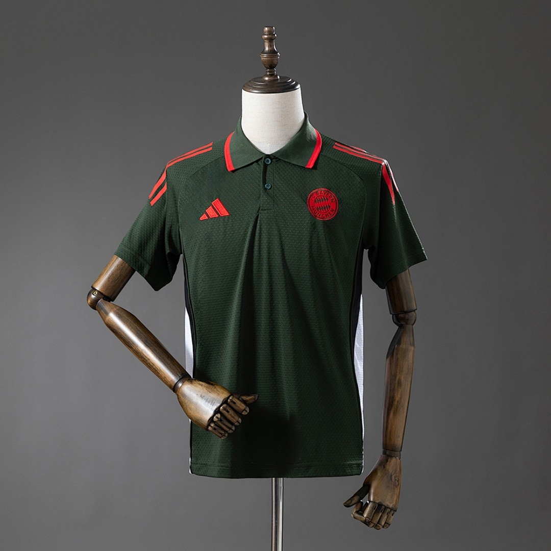 Bayern Munich 25/26 Polo - Dark Green