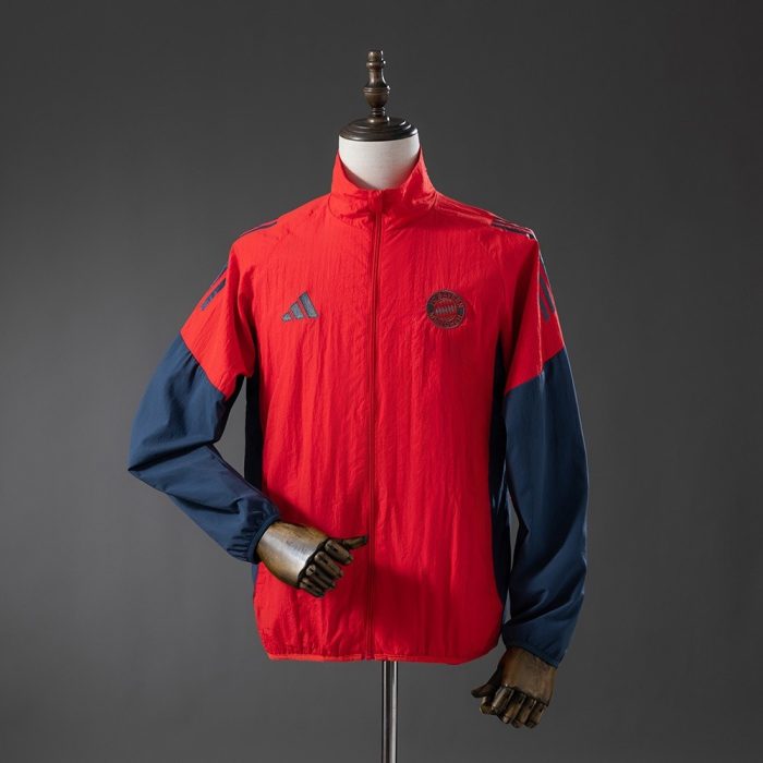 Bayern Munich Windbreaker - Red - 图片 2