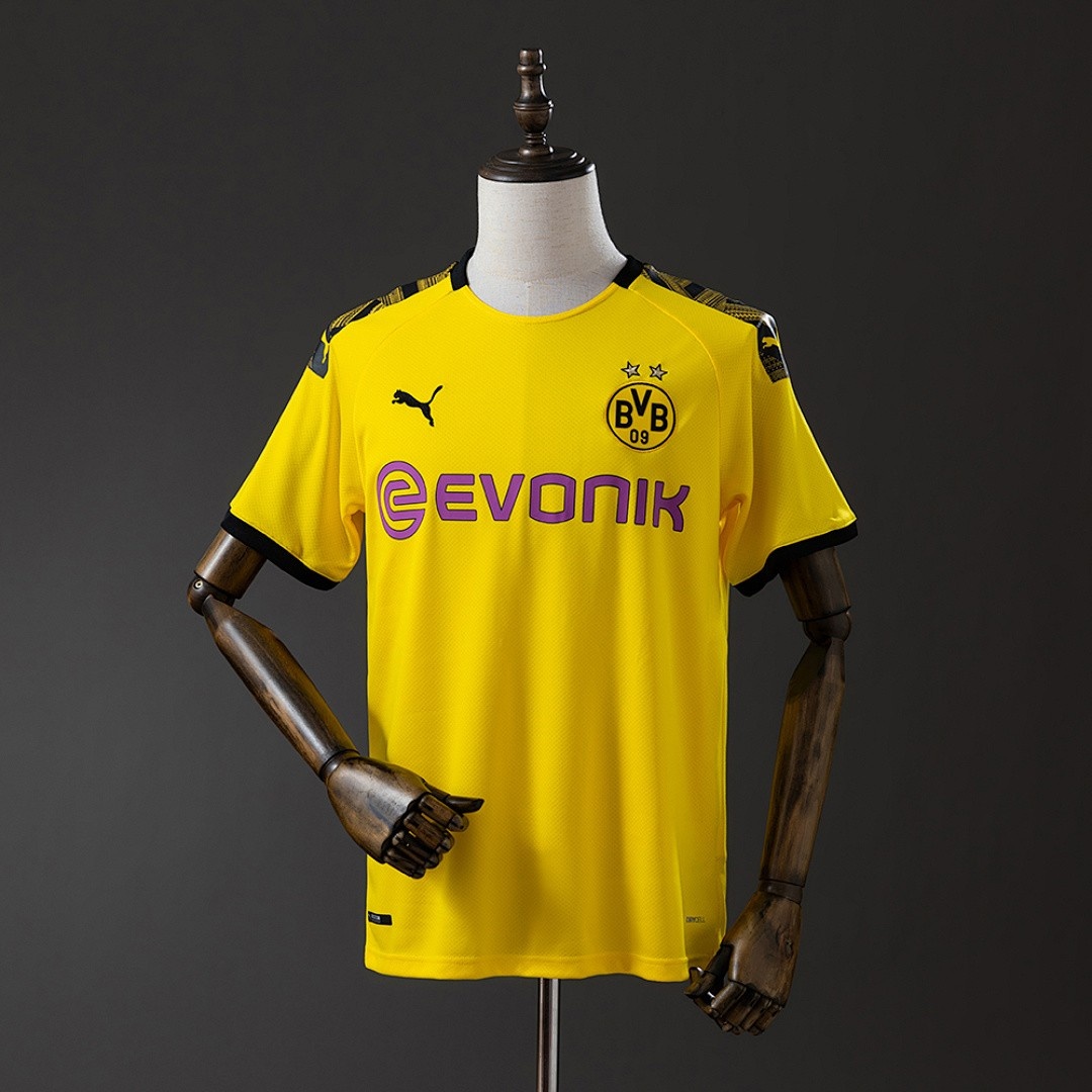 Borussia Dortmund 2019/20 Home Retro Shirt