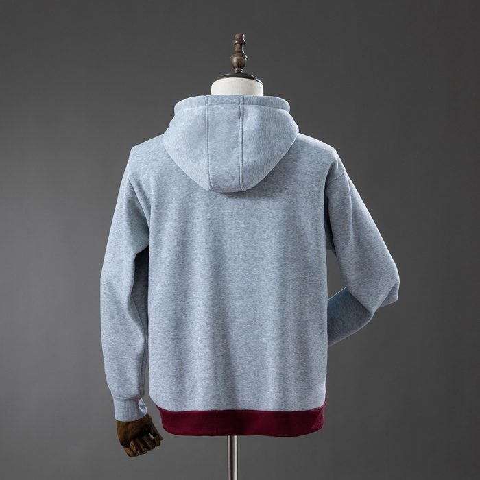 Bayern Munich 2014-2015 Hooded Sweatshirt - Grey - 图片 3