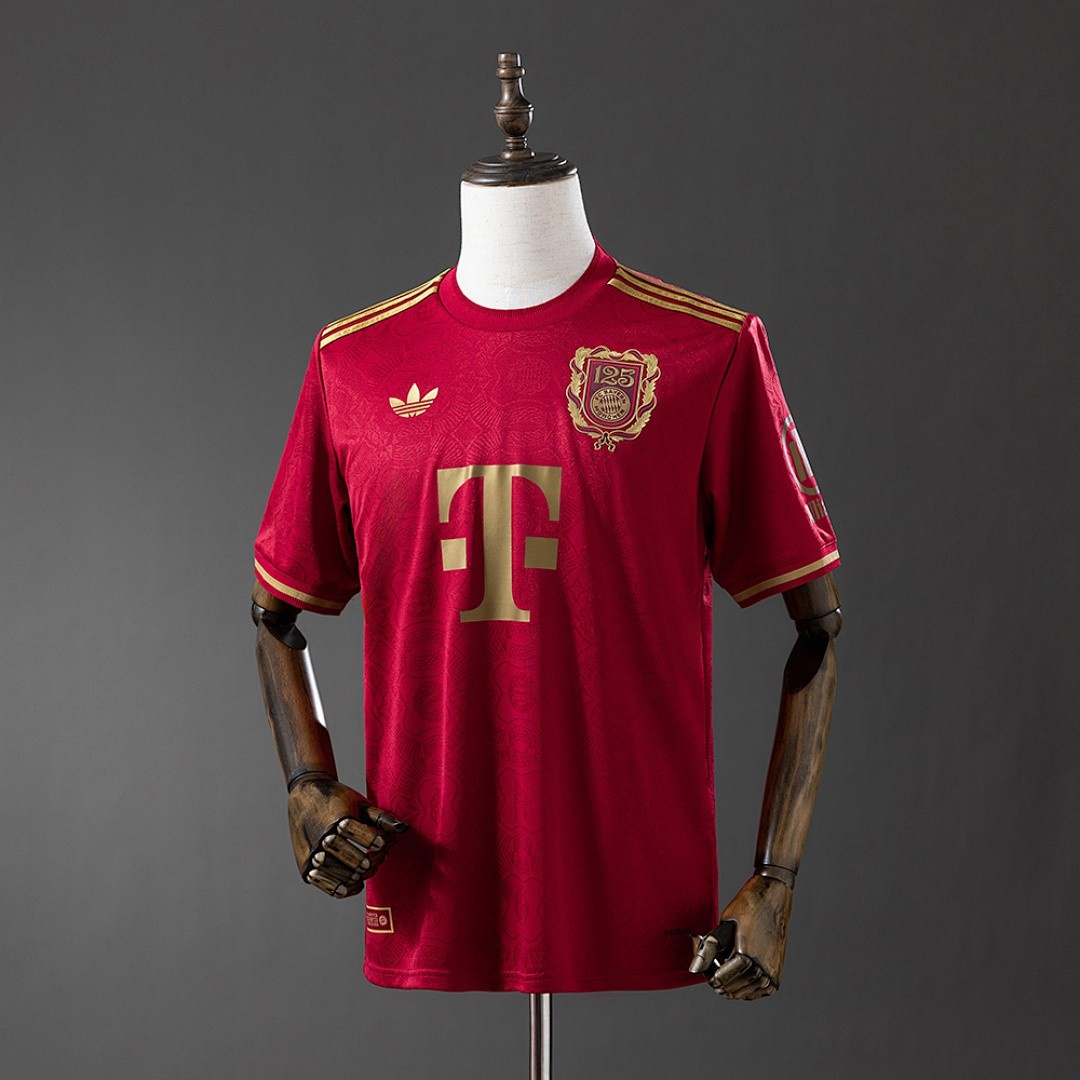JER-6280_1 Bayern Munich 125th Anniversary Home Jersey 25/26 - 图片 1